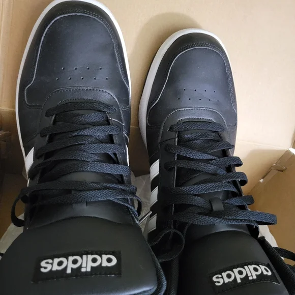 Adidas ..Black Leather. Sz 13 Men's - Picture 8 of 8